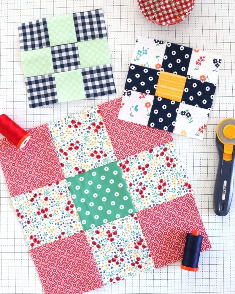 Nine-Patch Quilt Block
