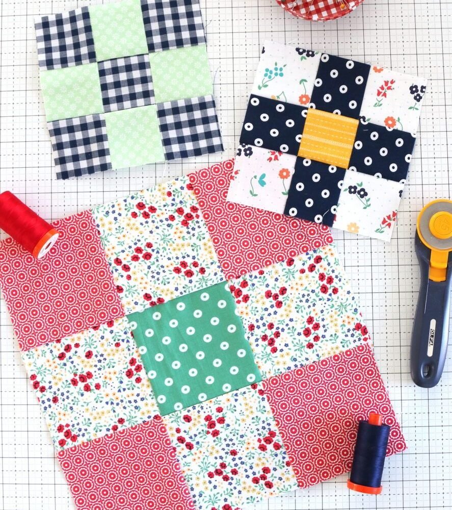 Nine-Patch Quilt Block